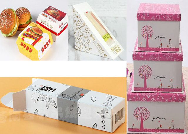 bestätigte weißer Foldcote Karton 250gr 400gr FDA für Verpackenkuchen