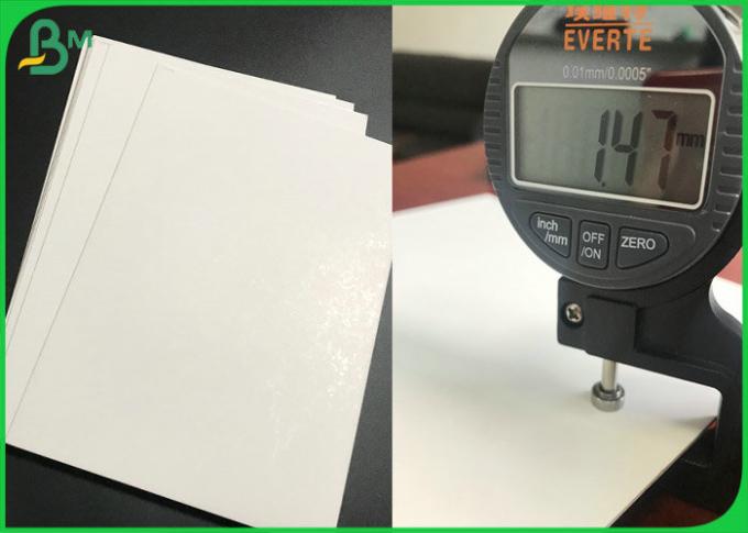 Jungfrau-Faser-Doppeltes versah weißes überzogenes Papier-Blatt der Pappe1.5mm 1.8MM FBB mit Seiten