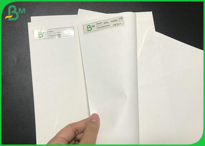 Eco 100% recyclebare Beschichtungs-weißes ungebleichtes Wasser-beständiges Blatt-Steinpapier