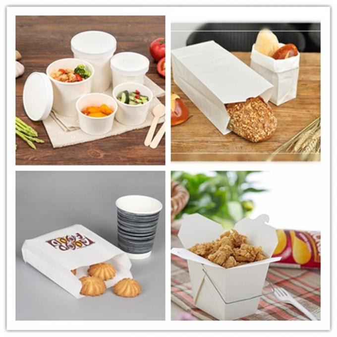 Welpen-Nahrungsmittelgrad-weiße Kraftpapier-Rolle Vrigin hölzerne für die Nahrungsmittelverpackung