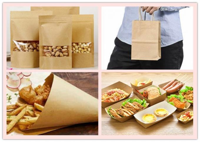 FSC bestätigte Kraftpapier-riesige Rolle des Verpacken- der Lebensmittelbrown