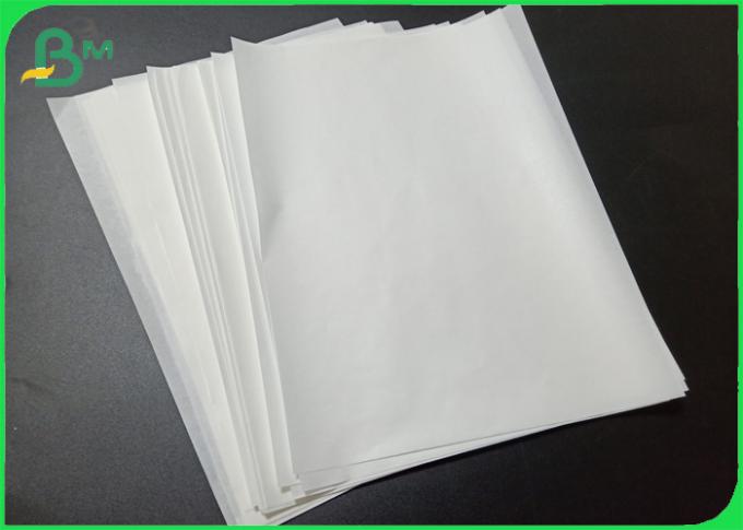 Feuchtigkeitsfeste weiße Kraftpapier-Rolle 30g 35g MG mit Nahrungsmittelgrad
