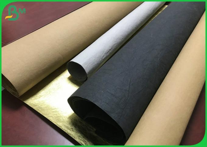 Metallische glatte bunte waschbare Kraftpapier-Oberflächenrolle 0.55mm dick