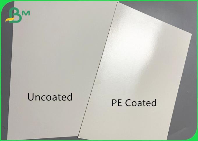 330 + 12 + 15 G/M 2PE Cupstock-Papier für kalte Getränkeschalen beschichtend