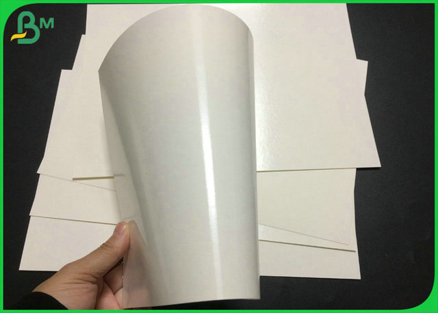 Lebensmittelklassen-PET 210gr 230gr beschichtete 1 weißes CupStock-Seitenpapier für Trinkbecher