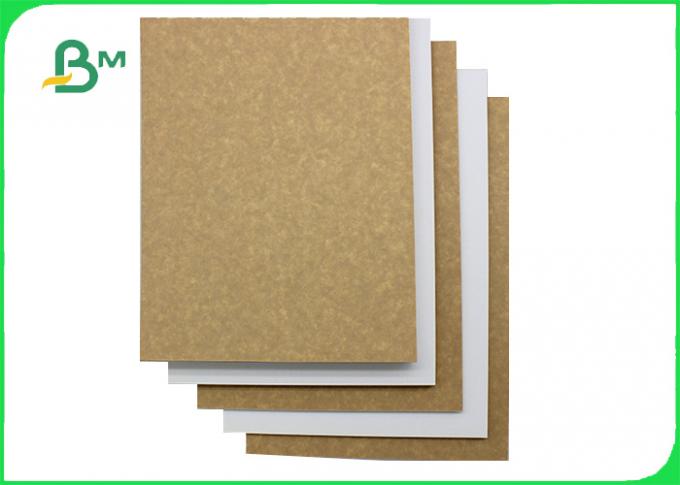 kompostierbares Kraftpapier 200gsm 250gsm für Essenstablett 790mm 890mm Signle beschichtet