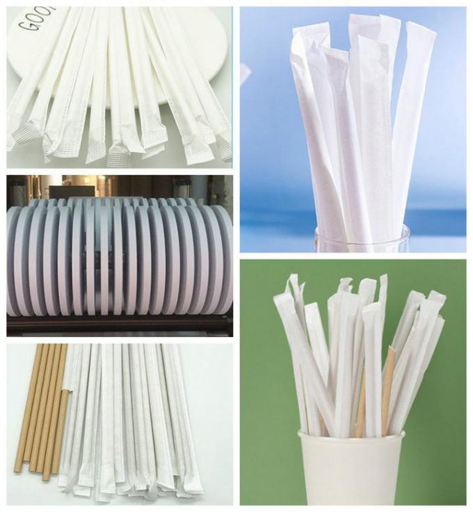 Weißes Straw Wrapping Paper 24g 28g 38mm/53mm Holzschliff-Material