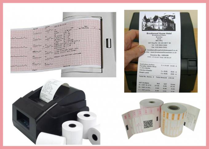 Thermopapier-Empfang Rolls 55g 65g für Kassierer Light Resistence Waterproof