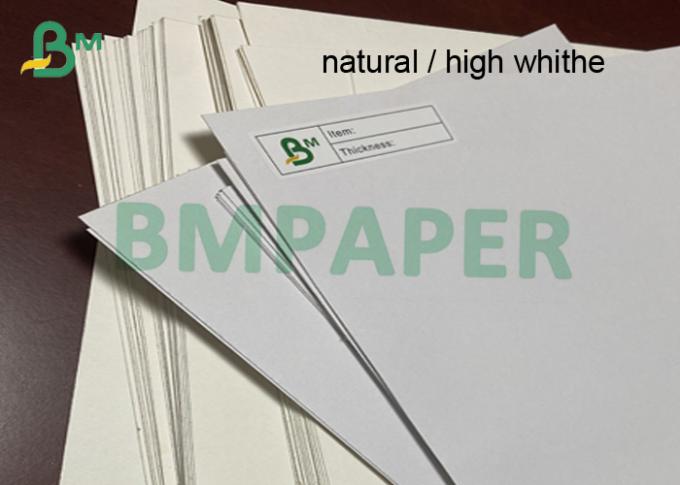 Unbeschichtetes hohes/Natur-weißes saugfähiges Papier
