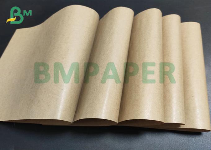 Kleines Kraftpapier 50mm 40gsm 50gsm BKP Brown 68mm weit für das Verpacken