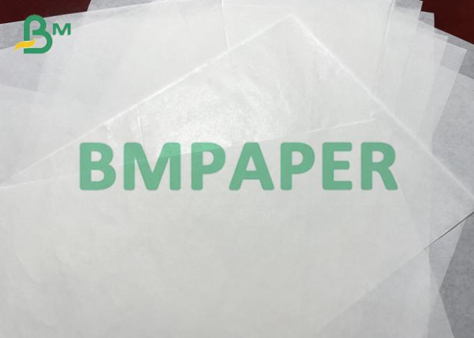 glattes überzogenes weißes SeitenKraftpapier 40g 50g eins für das Verpacken