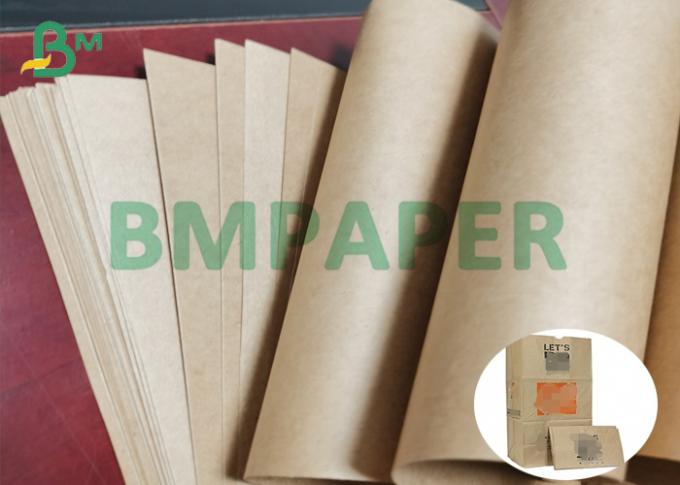 Natürliches Kraftpapier 50# industrieller verpackender Brwon-Kraftpapier-Zähler Rolls (1)
