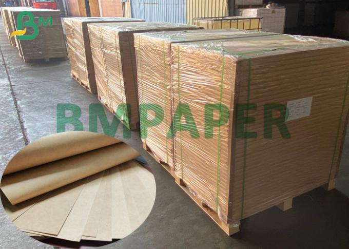 Natürliches Kraftpapier 50# industrieller verpackender Brwon-Kraftpapier-Zähler Rolls (2)