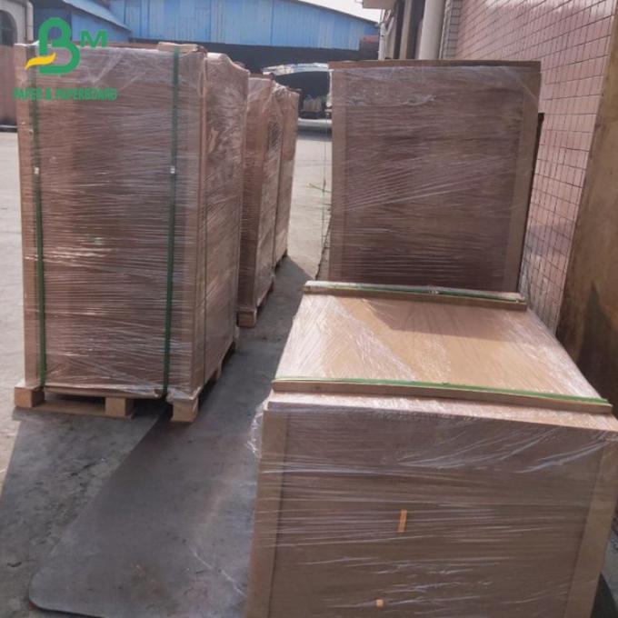 Nehmen Sie einpackt heraus 300gsm ungebleichtes Papier Kraftpapiers Brown f&uuml;r Nahrungsmittelbeh&auml;lter 0