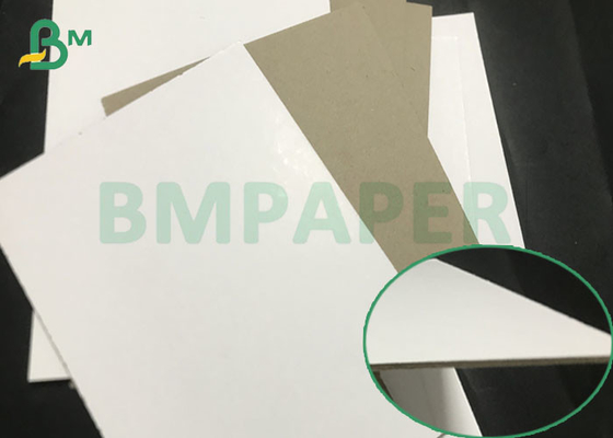 Aufbereitet zermahlen Sie 0.8mm bis 3mm starke weiße/schwarze lamellierte Grey Paperboard-Blätter