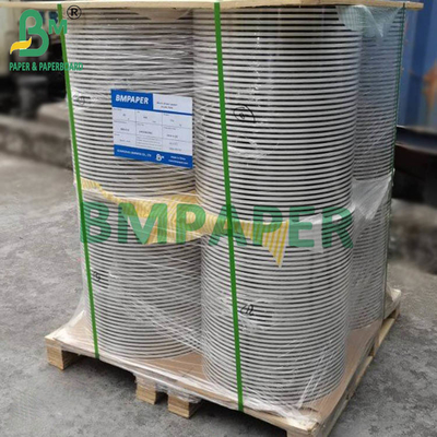 60gm Lebensmittel-Strahpapier benutzerdefinierte Streifen Farben Außenpapier 600mm 620mm Roll Breite 76mm Kern