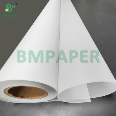 83gsm 93gsm Durchsichtiges Tintenstrahlspurenpapier zur Zeichnung von Skizzen 914mm x 50m