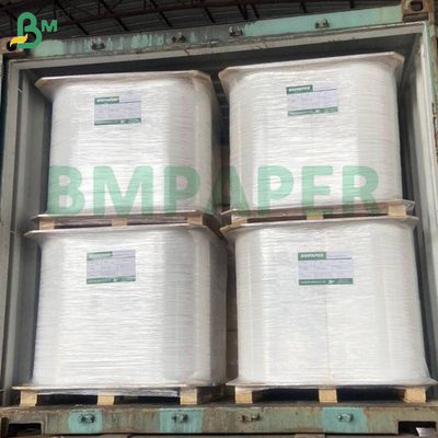 Weißes Zahnstocherpapier zur Verpackung von Lebensmitteln 24 - 28GSM 26,5-32 mm Breite Jungfruchtzellstoff biologisch abbaubar Kraft