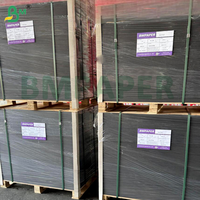 120g 130g 140g reine schwarze Faltebeständigkeit schwarze Pappe für Geschenkboxen Verpackung DIY