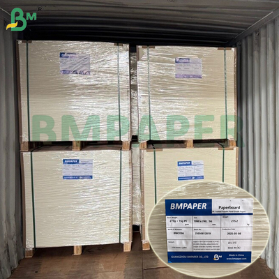 1 / S 295g + 15g PE beschichtetes Tiefkühlpapier für Garnelenverpackungen Gefrierschrank - sicher