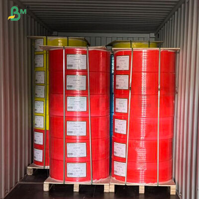 76gm CB CFB CF NCR Offset Kohlenstofffreies Papier Schwarz Bild 1/2" 19" Breite