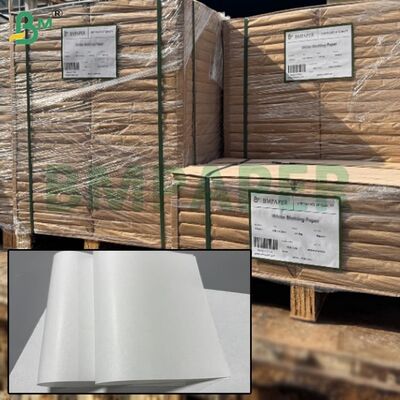 35 gm 38 gm MG Bleichte Kraftpapiermaschine Glasurierte einseitige glänzende Papierblätter 30 cm x 60 cm