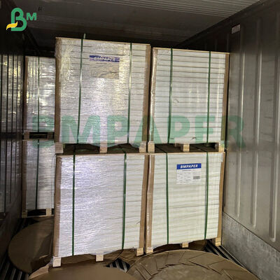 12 x 18 Zoll 300 g/m² 350 g/m² einseitig gestrichen weißes Kartonpapier für Offsetdruck