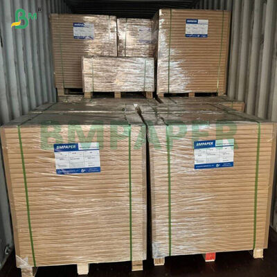 280g lebensmittelechter unbeschichteter brauner Kraft-Lunchboard 2S PE