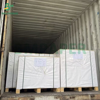 250gsm 270gsm Offset Printing White Food Grade Cardboard For Package Box 70 x 100cm