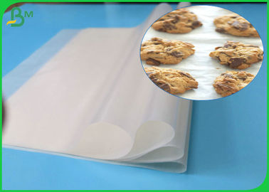 Weiße Nahrungsmittelgrad-überzogenes Backpapier-Rolle des Metzger-Papier-Rollen22gsm 24gsm 28gsm