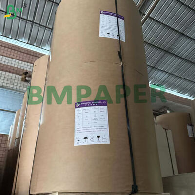 300 gm + 15 g PE beschichtetes braunes Kraftpapier für Straßenspeisen-Tray 85 cm Ölfest