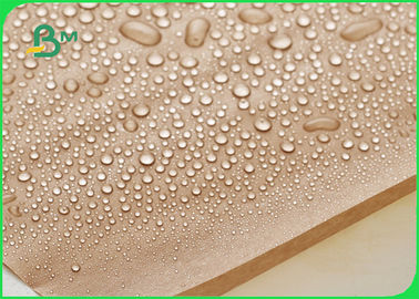 FDA-gebilligtes Plastikgestrichenes papier mit wasserdichtem 70g 80g 170g natürliches Brown