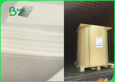60gsm 70gsm 80gsm 120gsm blich EU-ISO weiße Kraftpapier-Rollennahrungsichere FSC-FDA