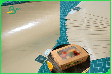 Nahrungfdas FSC 100% sicheres PET beschichtete Brown-Papier für Kasten Nahrung 300gr 350gr