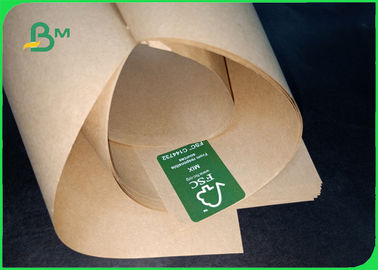 Nahrungsmittelgrad 40 Brown-Kraftpapier Widerstand des Risses 50 60 70 80gsm für Nahrungsmittelverpackung