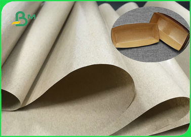 Natürliches PET FDAs FSC überzogenes Brown-Kraftpapier für Straßen-Verpacken- der Lebensmittelplatten-Kasten