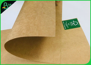 FDA bestätigte Nahrungsmittelbehälter-Papier-Rolle des Brown-Kraftpapier-Brett-250gsm 300gsm