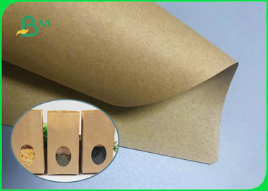 Kundengebundene Größen-Brown-Kraftpapier-Rolle 70gr - 300gsm für Einkaufstasche