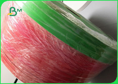 festes rote 60gsm/grüne Nahrungsmittelgrad-Kraftpapier für Milchshaken biologisch abbaubares 15MM
