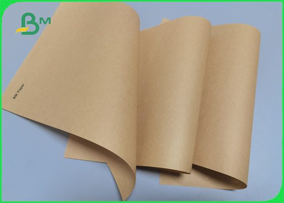 unbeschichtetes Verpackenpapier Browns Kraftpapier des ungebleichten Handwerks-90gsm für Tragebeutel