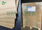 Lebensmittelsichere Verpackung aus natürlichem braunem Kraftpapier, 300 g/m²