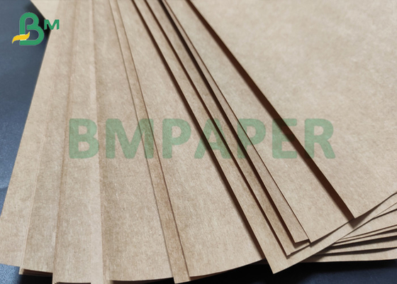 dunkelbraune Mehlsack-Papiersack-Kraftpapier 80gsm 90gsm 20kg 25kg