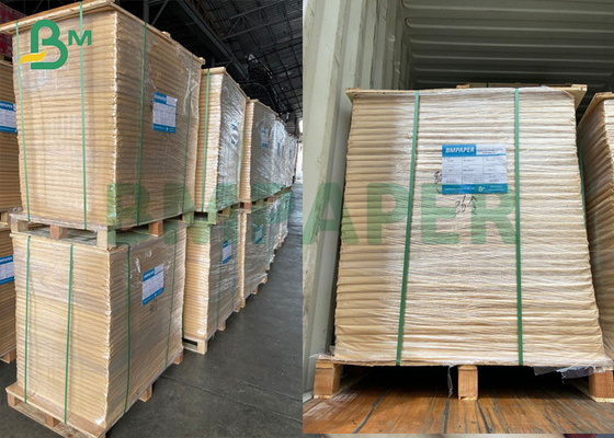 dunkelbraune Mehlsack-Papiersack-Kraftpapier 80gsm 90gsm 20kg 25kg