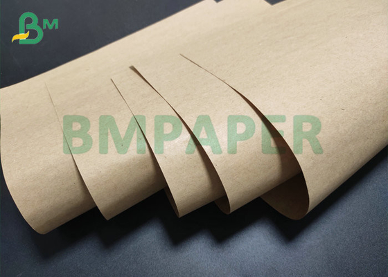 Kleines Kraftpapier 50mm 40gsm 50gsm BKP Brown 68mm weit für das Verpacken