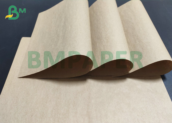 Kleines Kraftpapier 50mm 40gsm 50gsm BKP Brown 68mm weit für das Verpacken