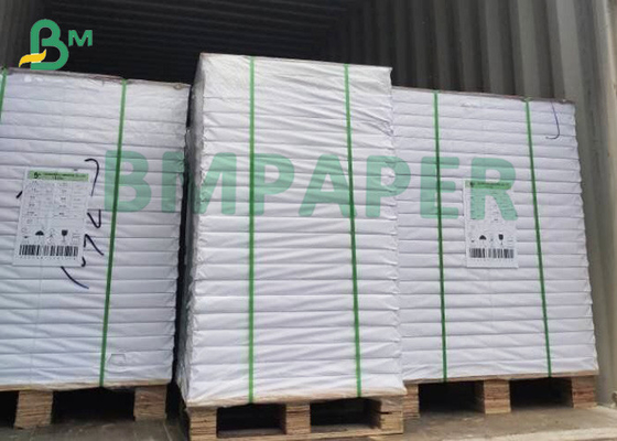 klares Druckpapieretikettenpapier weißer überzogener Selbst-Adhensive der Form-80gsm
