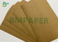 0,55 mm 0,6 mm hellbraune waschbare Kraftpapier-Stoffrolle 150 cm breit
