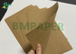 0,55 mm 0,6 mm hellbraune waschbare Kraftpapier-Stoffrolle 150 cm breit