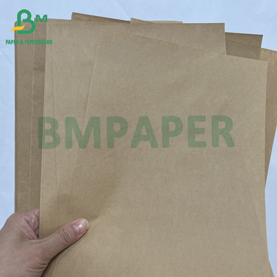 Hohe Festigkeit, gute Ausdehnung 70 90 GSM Braunes Kraftpapier