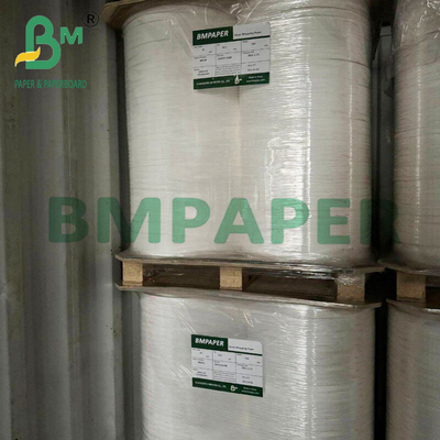 25mm x 1000m Lebensmittelverpackung Strohhalme Weißpapier mit Jumbo Roll 28g